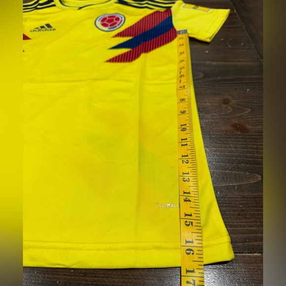 2018 FIFA World Cup Colombia Home 2018 Football Soccer Jersey - Picture 8 of 8